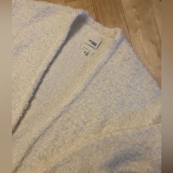 •SOLD• Aritzia Wilfred Free Acrylic Mohair Open Cardigan - Picture 2 of 10